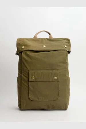 Barbour Transport Foldover Backpack 100% Cotton Bageen maat