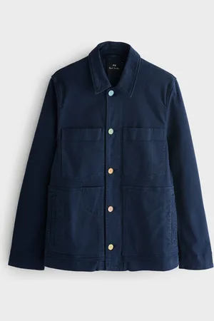Paul Smith Dark Wash Denim Button Down Pocket ShirtS