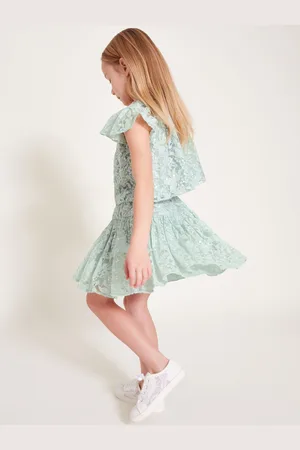 Monsoon Thea Sequin Lace Skirt9
