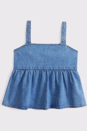 Abercrombie & Fitch Top zonder mouwen met vierkante hals146152cm