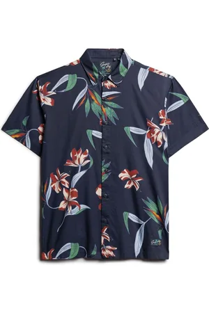 Superdry Overhemd met korte mouwen en HawaiïprintM