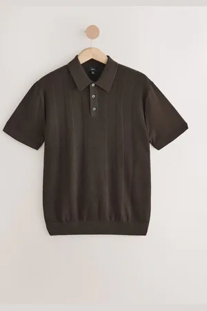 Next Regular-fit poloshirt met hoog katoengehalte, korte mouwen en gebreidX-Small