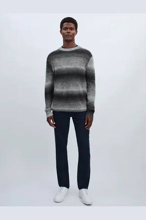 Paige Ombré-Striped Jumper With MohairM