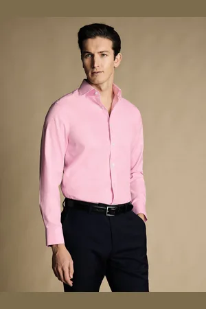 Charles Tyrwhitt Non-iron Twill Slim Fit 100% Cotton Shirt14,5 / 33
