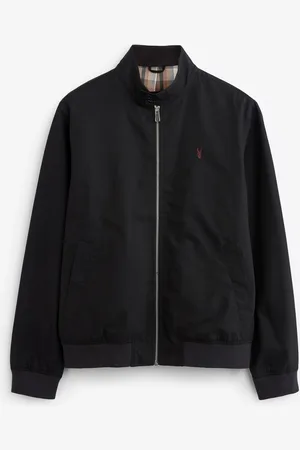 Next Regenbestendig Harrington jack met geruite voeringXXL