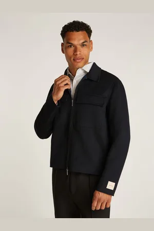 Calvin Klein Regular Fit Zip Wool JacketM