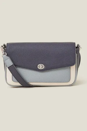 Accessorize Colourblock Faux Leather Cross-Body BagEén