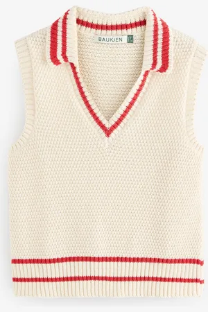 Baukjen Cream Agnes Ecotec Knitted Vest44