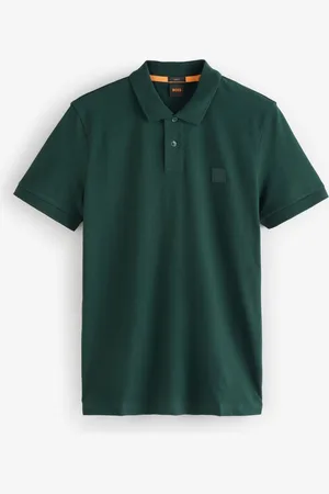 HUGO BOSS Passenger Logo Patch Slim Fit Pique Polo ShirtXL