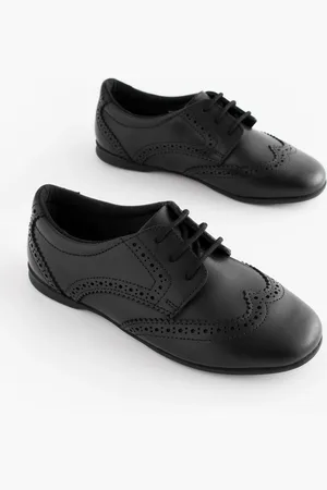 Next Leather Brogue Lace-Up School ShoesEU 33 (UK 1)