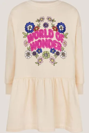 Monsoon World Of Wonder Sweatshirt 100% Cotton Dress110116cm