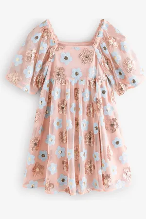 Next Floral Sequin Dress (3-16yrs)14 Jaar (164cm)