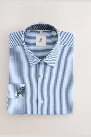 Next 100% Cotton Stripe Formal ShirtM