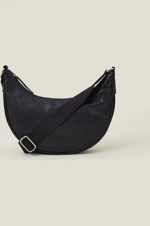 Accessorize Leather Sling Crossbody BagEén