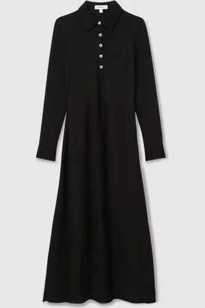 Reiss Rosina Jersey Polo Maxi Dress34