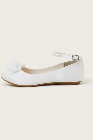 Monsoon Flower Pearl Strap Ballet Flatsuk11eu29