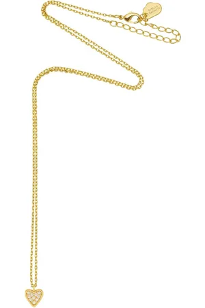 ESTELLA BARTLETT Tone Pave mini-halsketting met hartEén