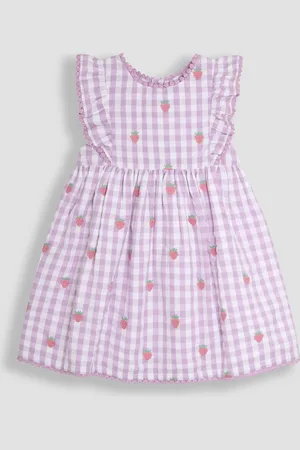 JoJo Maman Bébé Embroidered Pretty Summer Dress116122cm