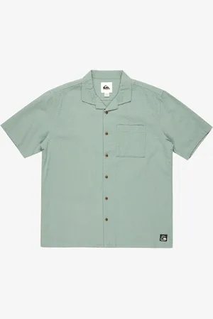 Quiksilver Heartbeat overhemd met korte mouwen en zakje van 100% katoenX-large