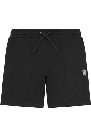 U.S. Polo Assn. U. S. Polo Assn. Boys Double Horsemen 100% Cotton Sweat Shorts15