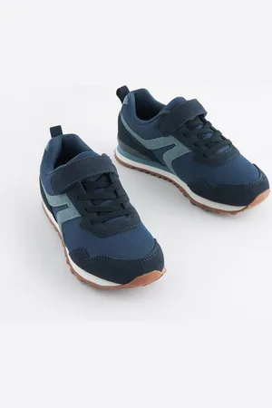 Next Sneakers met één bandje en elastische vetersuk10eu28