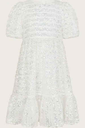 Monsoon Pippa Sequin Stripe Tunic Dress128134cm