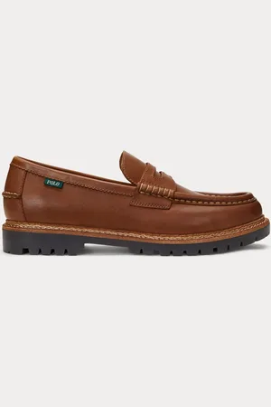 Ralph Lauren Jett Penny Leather Loafers ShoesEU 45 (UK 11)