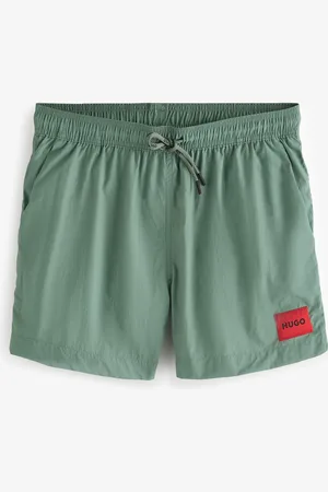 HUGO BOSS Logo Label Quick Dry Swim ShortsM