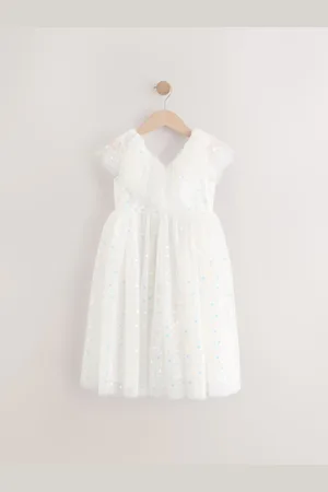 Next Sequin Occasion Dress (3-16yrs)10 Jaar (140cm)