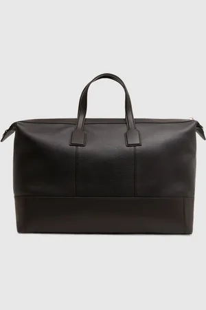 Reiss Carter weekendtas van leerEén