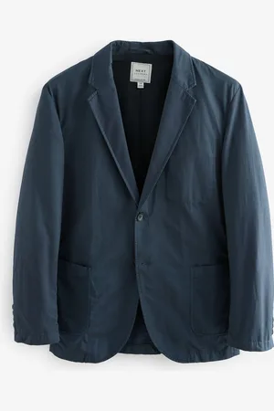 Next Slim-fit blazer met garment-dye42 S