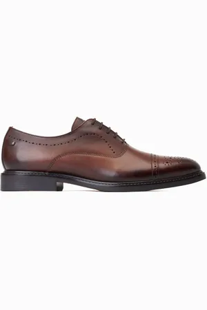 Base London Corbin Lace Up Brogue Shoesuk11eu45