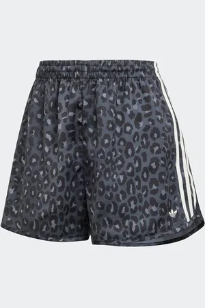 adidas Animal Print Satin Shorts4-6
