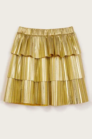 Monsoon Pleat Tiered Skirt146152cm