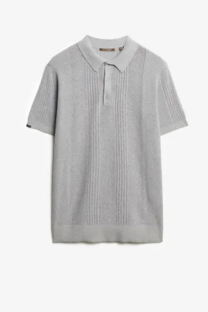 Superdry Short Sleeve Knitted Polo Shirt3X-Large
