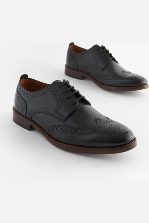 Next Brogues van leer met contrasterende zoolEU 43 (UK 9) B