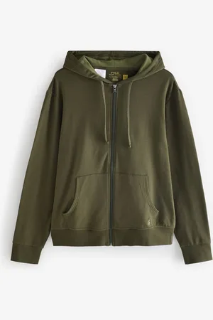 Ralph Lauren Loungewear Zip Through Jersey Stretch HoodieLarge