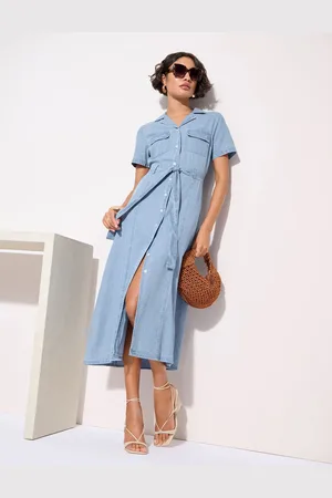 Friends Like These Chambray Midi Dress32