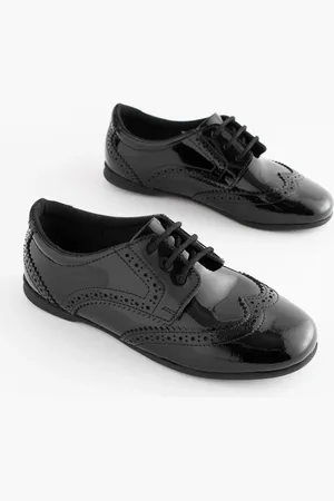 Next Leather Brogue Lace-Up School ShoesEU 33 (UK 1)