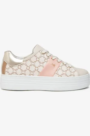 Nero Giardini Leather Lace Up Platform Trainerseu38