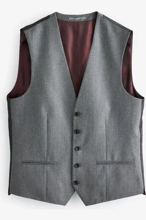 Next Signature Zignone flannellen pak gilet52 Long (UK 42 L)