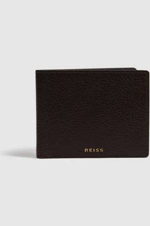 Reiss Leren Cabot portemonneeEén
