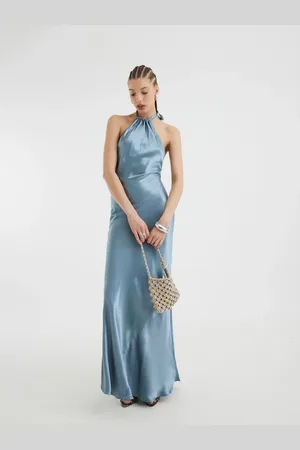 River Island Bridesmaid Halter Slip Dress44