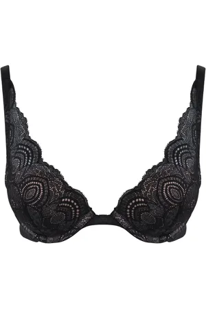 Wonderbra Glamour diep uitgesneden push-up beha van kant75 DD
