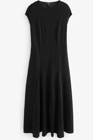 Next Cap Sleeve Jacquard Midi Dress46tall
