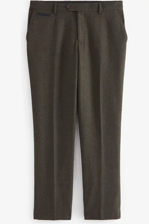Next Maatgesneden kostuum met ruit: pantalon32W x 31L (UK 32 R)