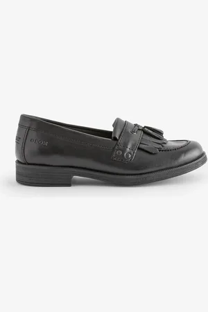 Geox Agata zwarte mocassins voor meisjesEU 33 (UK 1)