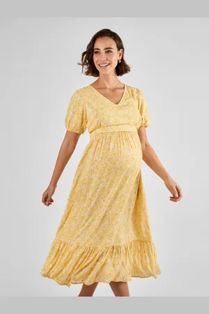 JoJo Maman Bébé Floral Maternity & Nursing Midi Dress42