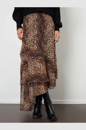 Threadbare Chiffon Ruffled Maxi Skirt36