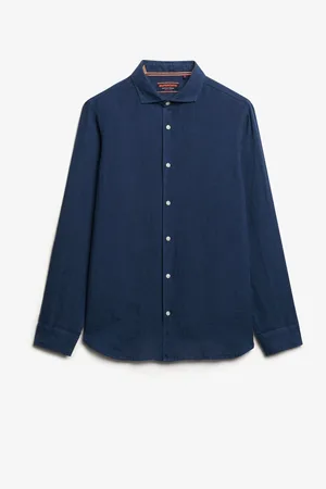 Superdry Vacation Long Sleeve 100% Linen Shirt3X-Large